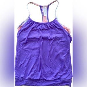 Ivivva purple and pink tank, size 14 (girls) or size S.